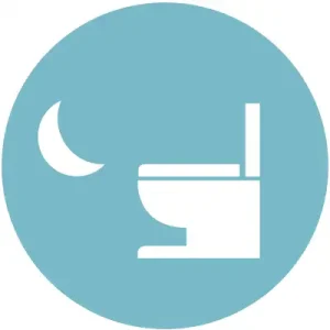 夜中に何度もトイレに起きる